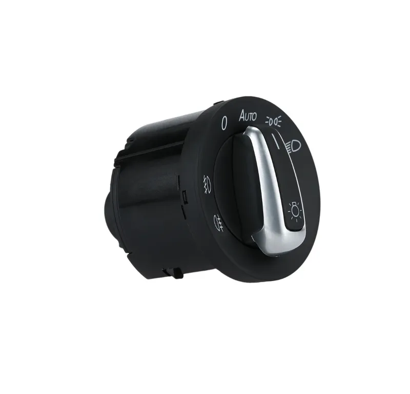 Ключ Бутон За Фарове Светлини VW Golf 5 Passat B6 Голф 5 6 Caddy Touran Tiguan Scirocco Jetta С Функция Ауто Хром 3C8941431A , 5ND941431B - 2