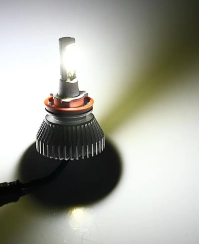 2бр. LED 24W 3000lm диодни Крушки H11 H8 H9 12V 24V - 2