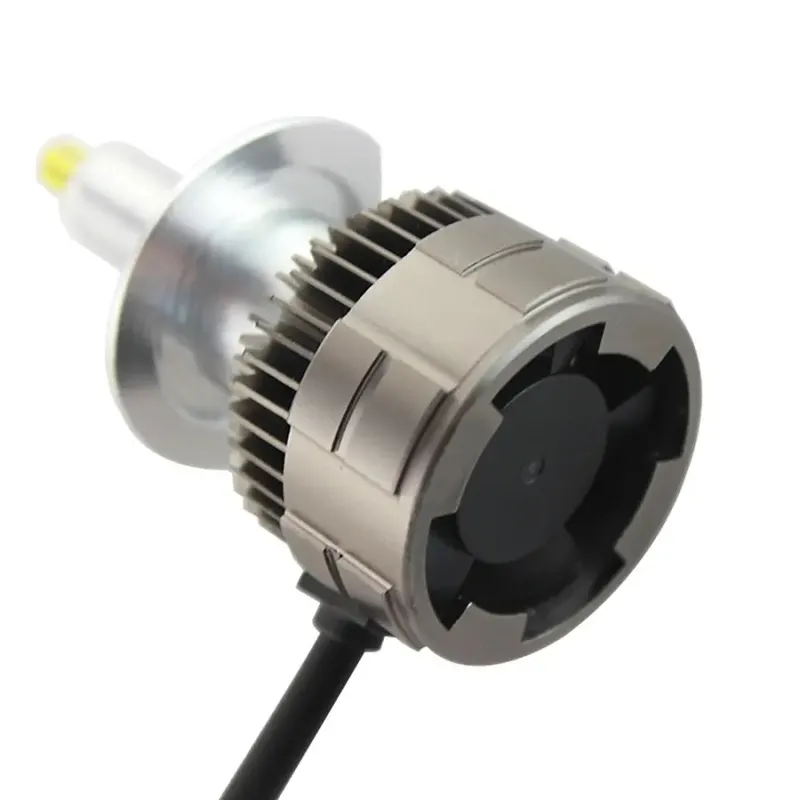 Комплект 3D CSP LED диодни крушки H11 H8 H9 12V 100W 20000lm за фарове Canbus без грешки 360° градуса - 3