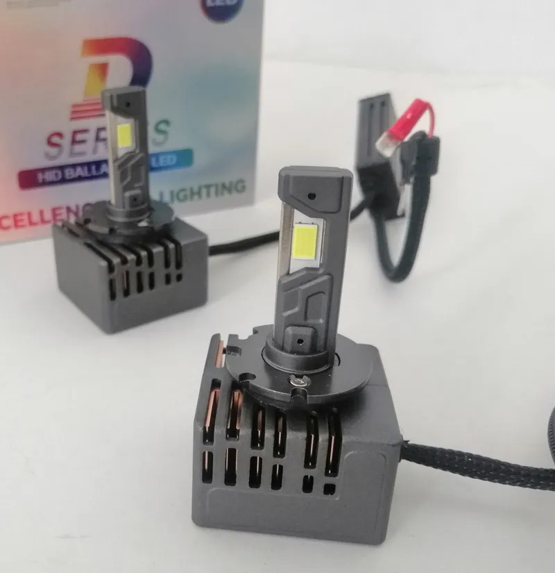 LED крушки ксенон директна замяна без баласт 12V, D1R, D1S, D2R, D2S, D3R, D3S, D4R, D4S, кутия 2бр. - 3