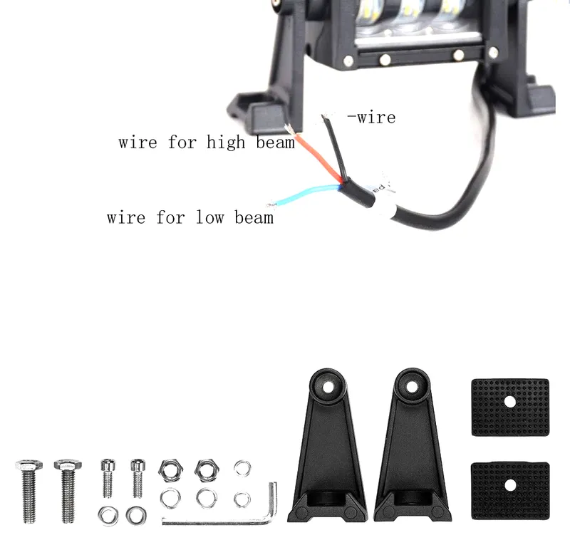 9D 27 СМ Led Bar Лед Бар Hi/Lo Къси Дълги Водоустойчив Удароустойчив 12V 24V 3840 LМ 48W С Лупи Off-Road Лед Бар За Джип ATV - 3