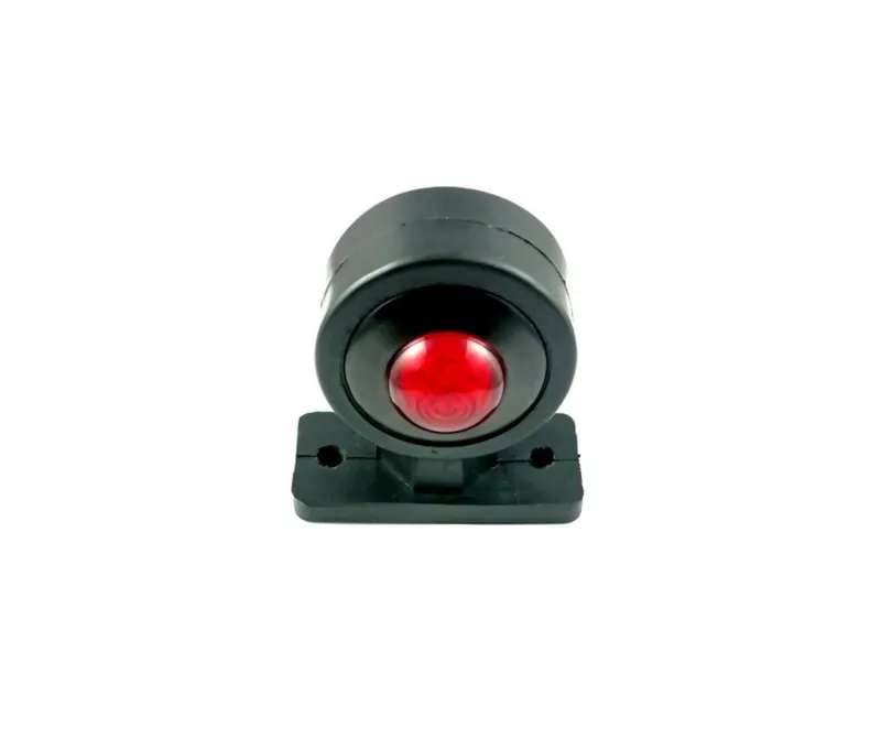 Мини LED Габаритна Светлина тип рогче - Червен / Бял 12V-24V - 3