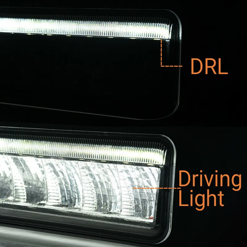 38см LED Лед Бар Със Стойка За Номер С Три Функции 55W, 4768lm, 12V - 24V E-Mark Подходящ За Автомобил, Бус, Камион, Селскостопански машини, Трактор, Комбайн, Агро Техника, Сеялка, Пръскачка, Джип, 4X4, Offroad, SUV - 3
