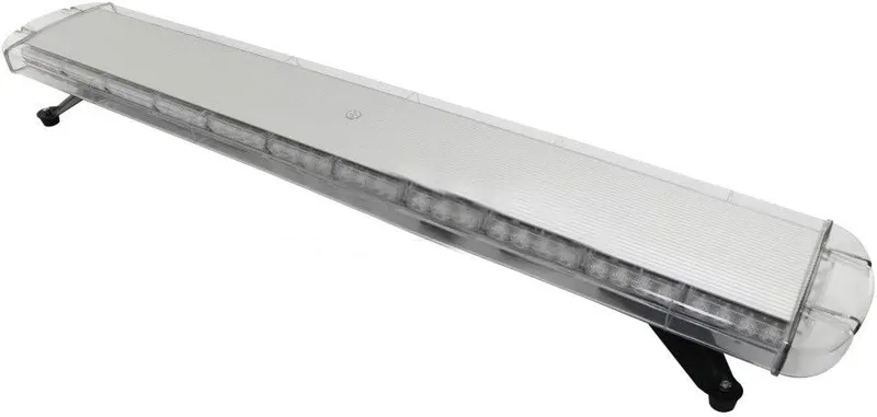12V 24V Лед Led Диодна Мощна Аварийна Сигнална Лампа Буркан с Магнит 130 см 10 режина Бяло Стъкло За Пътна Помощ Платформа Снегорин и др. - 3