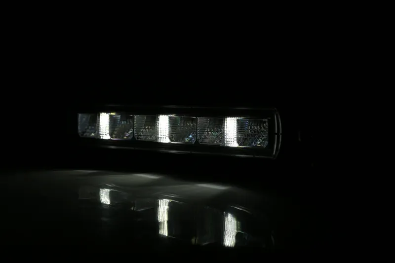 28,4 См LED Лед Бар с Насоченa SPOT Светлина, Три Функции, Е-Mark, 30W, 2200lm, 12V-24V, Автомобил, АТВ, Джип, 4х4, SUV, Offroad, Камион - 3