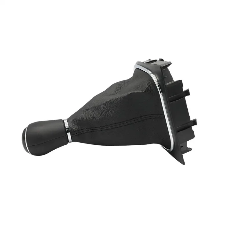 Топка скоростен лост с маншон от еко кожа 5 скорости за VW Golf Mk 5, Mk 6, Scirocco Mk3, Jetta Mk6, VW EOS, 6 Viteze ОЕМ 1K0711113 - 3