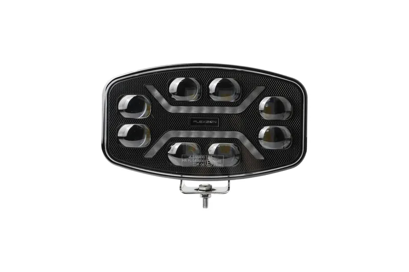 LED Халоген Фар DRL бяла/жълта светлина - 12-24V за джип, камион, агротехника и др. - 3