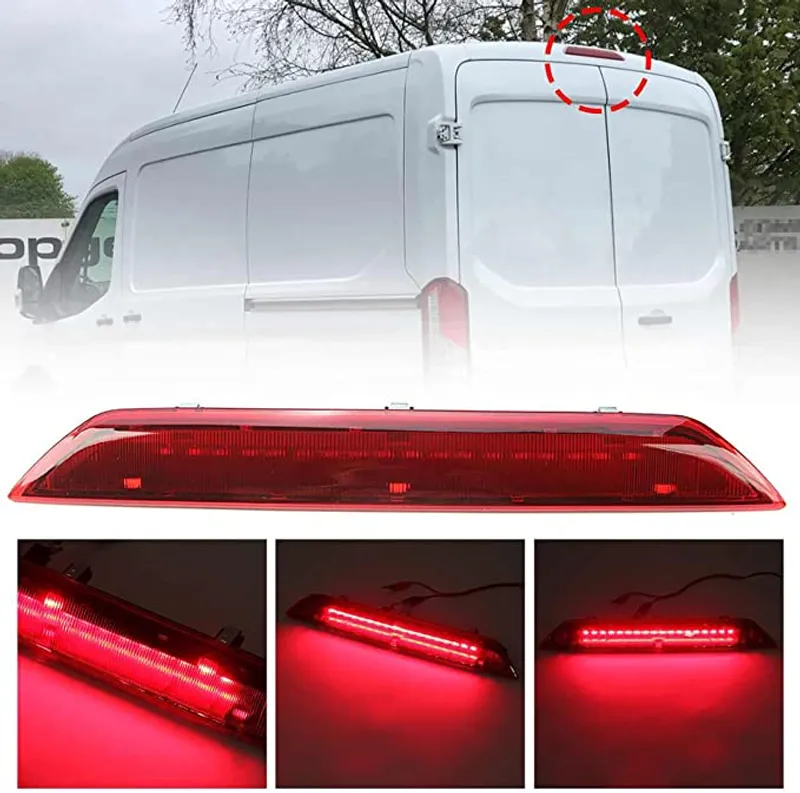 Трети стоп, задна светлина за Ford Transit 150 250 350 MK8 Custom 2012+ JK4V-13N408-AA / JK4V-15425-AA - 3