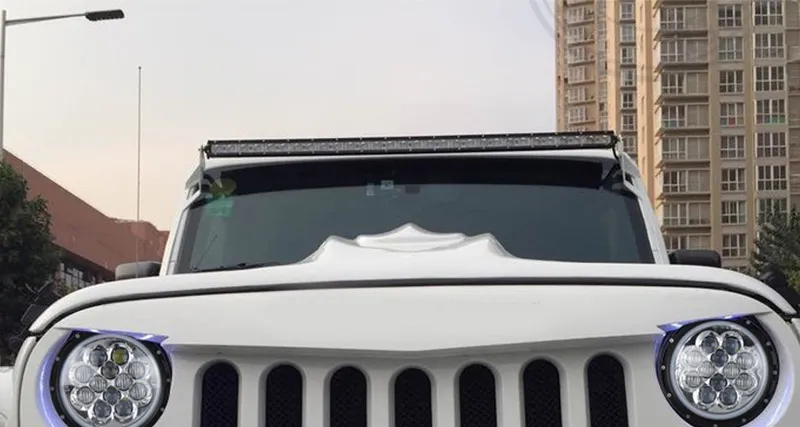 97см 108W Едноредов Мощен Диоден LED Лед Бар Ултра Тънък Халоген Лампа Прожектор 12V 24V за Автомобил АТВ Джип 4х4 Offroad Камион и др. - 3