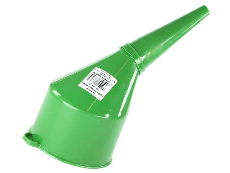Пластмасова ъглова фуния за гориво и течности с цедка 130mm Carmotion - 3