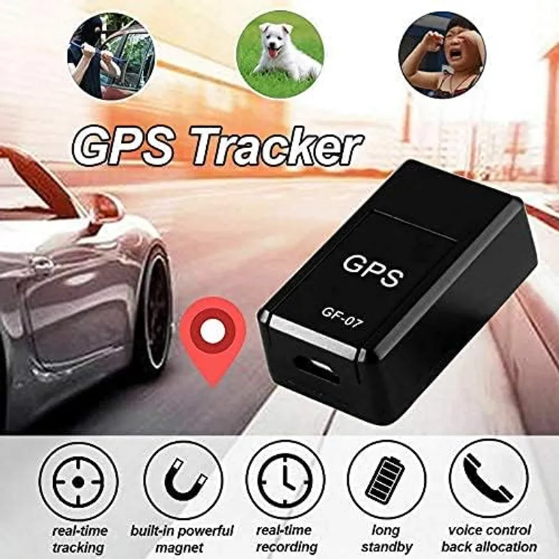 Мини черен GPS тракер за проследяване и подслушване в реално време със СИМ карта и слот за Mini TF card - 3