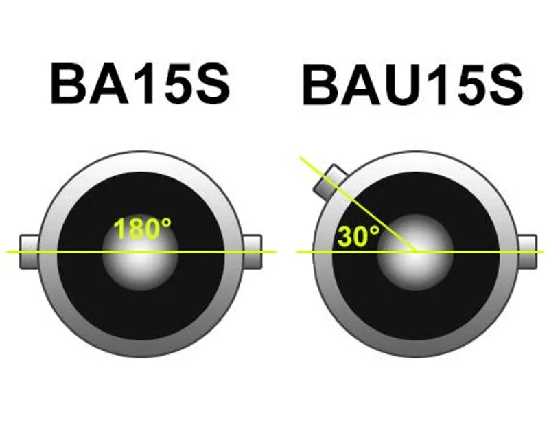 LED Лед Крушки, 18 SMD, BA15S 1156 (P21W), BAU15S 1156 (PY21W), 12V - 24V, Бяла, Оранжева, Червена, Синя Светлина - 3