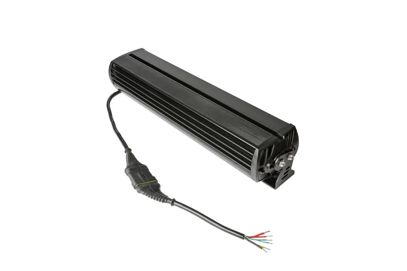 45 cm 12 - 24 V Висококачествен Led Bar Лед Бар Диоден Прожектор DRL с бяла габаритна светлина и оранжева аварийна блиц 80W 5500LM - 3