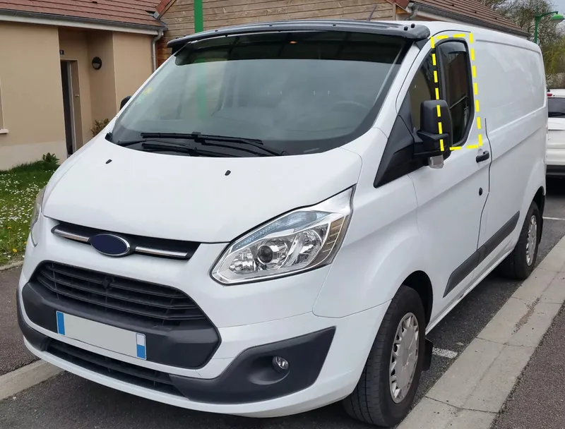 Комплект от 2бр. ветробрани за Ford Transit Custom / Tourneo Custom - 2012+ - 3