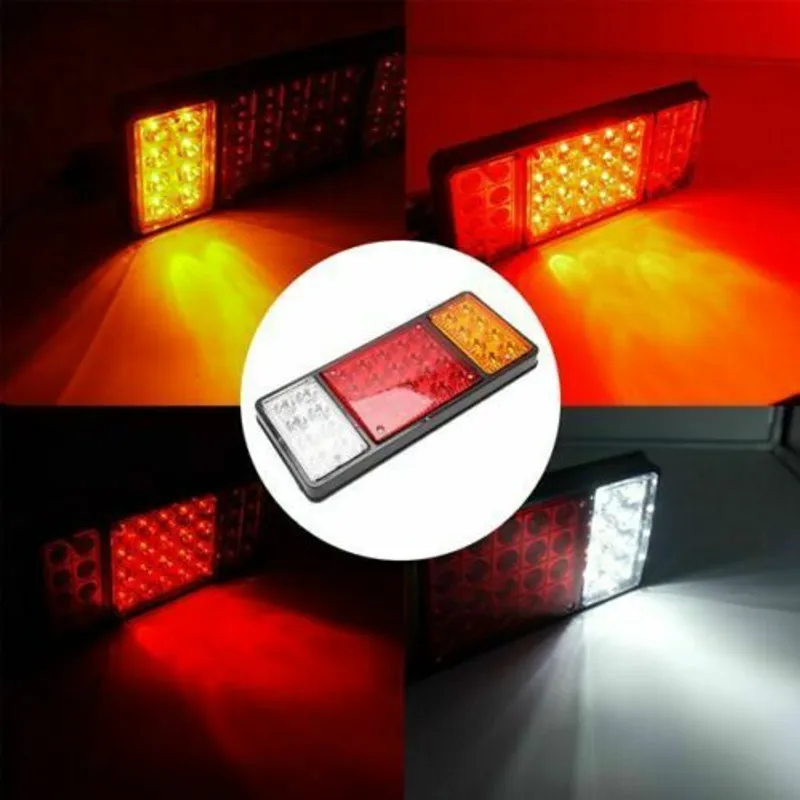 Комплект LED Стопове с 4 Функции - 12V - за ремаркета каравани селскостопански превозни средства - 3