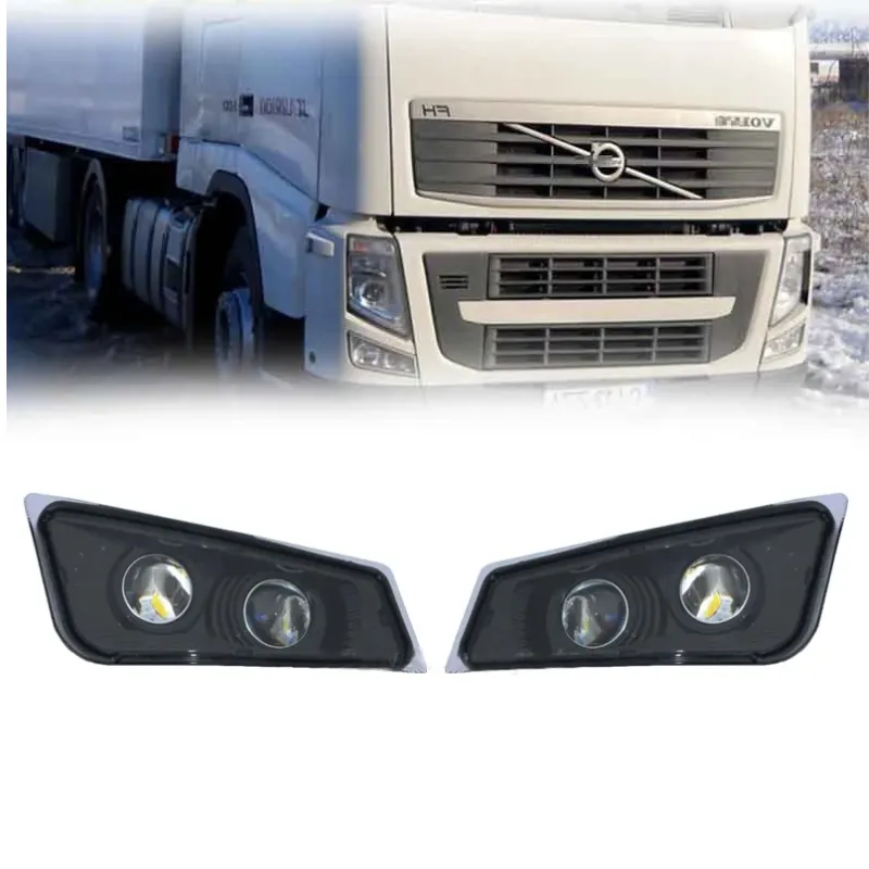Ляв LED халоген, фар за мъгла за VOLVO FH3 / FM3 OEM: 21297918, 21297911, 21035692 - 3