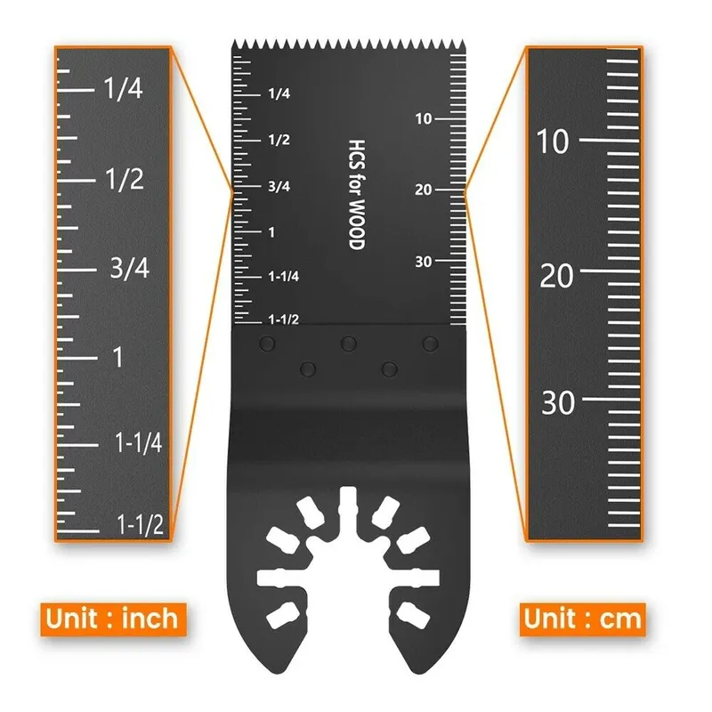 50 броя ножове нож за метал и дърво за мултифункционален инструмент 34 mm 3.4 cm - 3