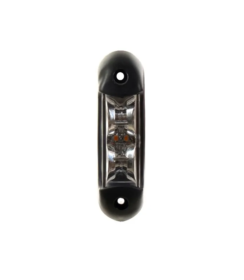 LED габарит, токос, 12V-24V, бяла, червена и оранжева светлина - за ремаркета, платформи, камиони и др. - 3