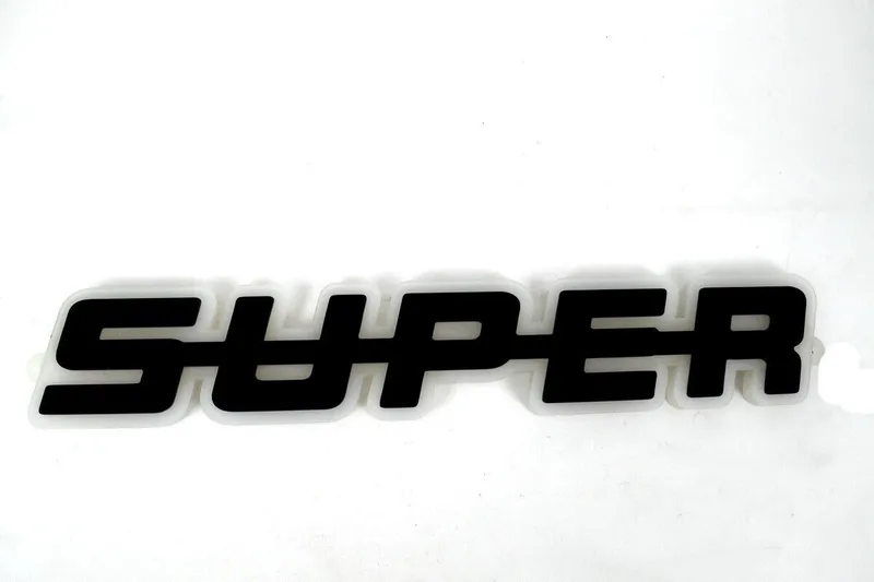 Светодиоден LED Надпис табела SUPER 24V бяла светлина 40 x 7cm - 3