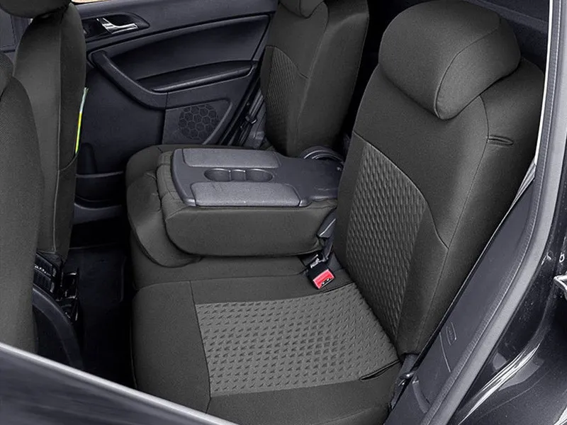 Пълен Комплект Тапицерия Kegel за предни+задни седалки на Skoda Yeti 2013-2017 Черна Текстил - 3