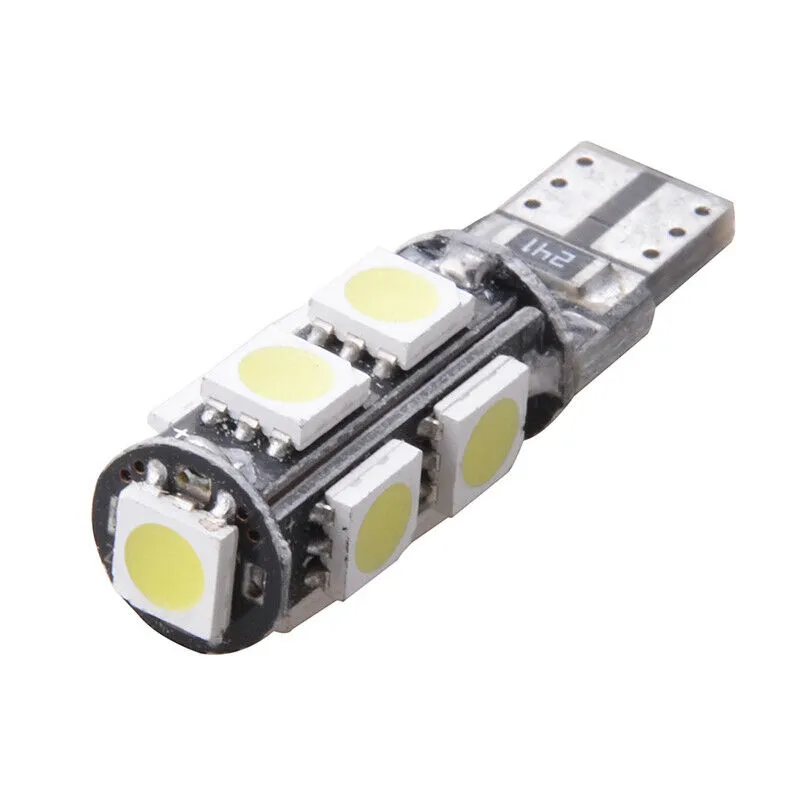 LED Лед Диодни Крушки За Габарит, Т10-5050 W5W, 9 SMD, 12V, 5 Цвята Светлина - 3