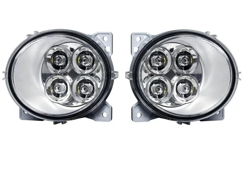 1 брой Дясна ЛЕД LED Диодна Светлина фар халоген За Скания Сканиа р г т Scania p g r t след 2004+ Десен - 3