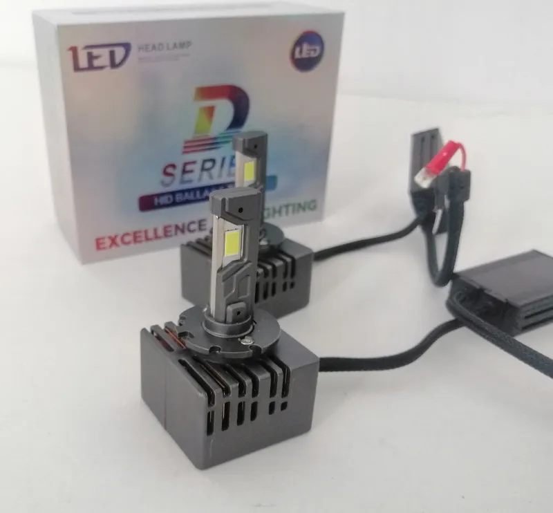 LED крушки ксенон директна замяна без баласт 12V, D1R, D1S, D2R, D2S, D3R, D3S, D4R, D4S, кутия 2бр. - 4