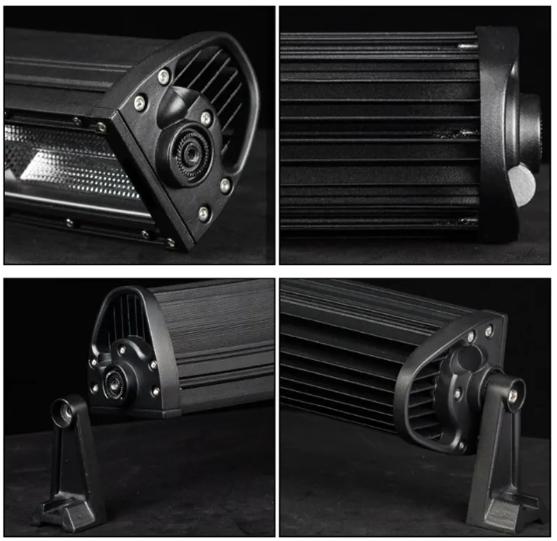 55 См 336W Мощен 7D 7Д Led Bar Лед Диоден Бар Прожектор 12V 24V 4 Редов - 4