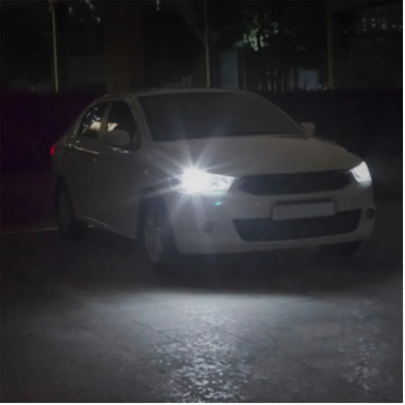 LED Лед Диодни Крушки За Габарит, Силикон, COB, Т10 W5W, 300lm, 12V, Бели KRU137 - 4