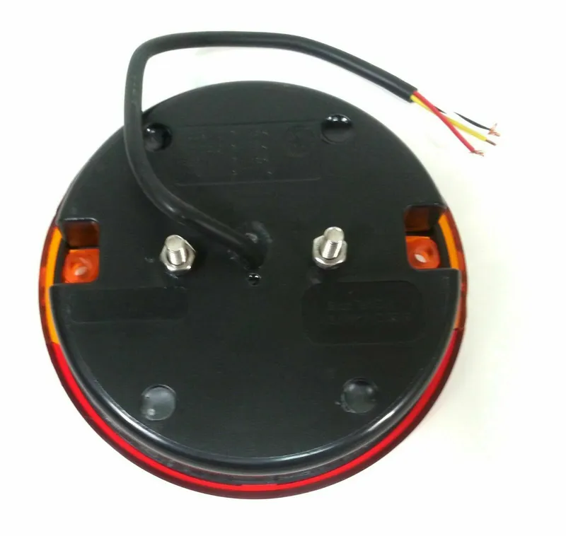 LED Диоден Стоп Тип Хамбургер, Slim, Ø14cm, 12V-24V, За Камион, Ремарке, Бус , Каравана, Кемпер - 4