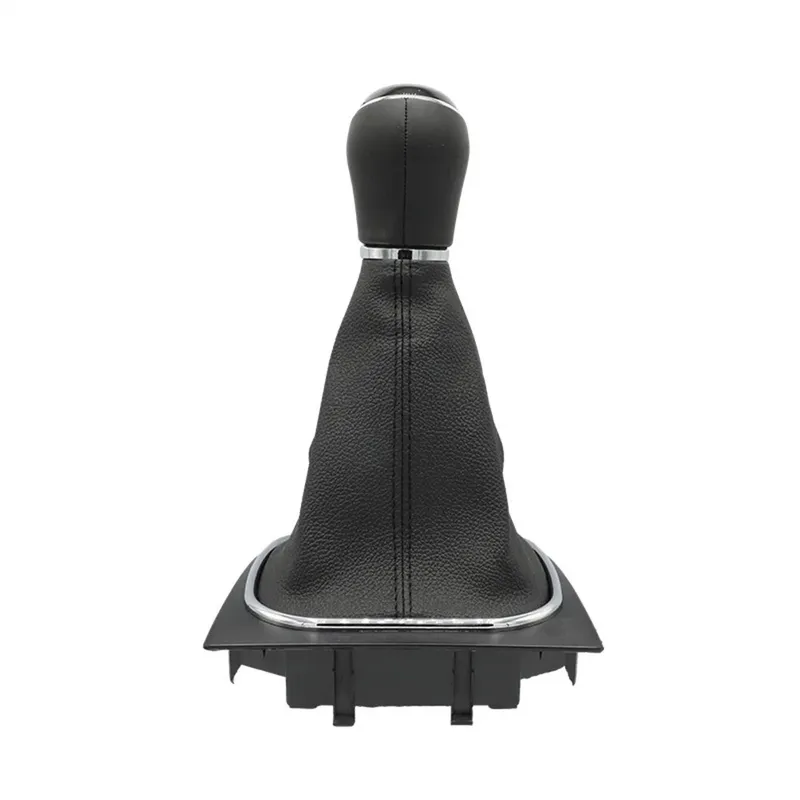 Топка скоростен лост с маншон от еко кожа 5 скорости за VW Golf Mk 5, Mk 6, Scirocco Mk3, Jetta Mk6, VW EOS, 6 Viteze ОЕМ 1K0711113 - 4
