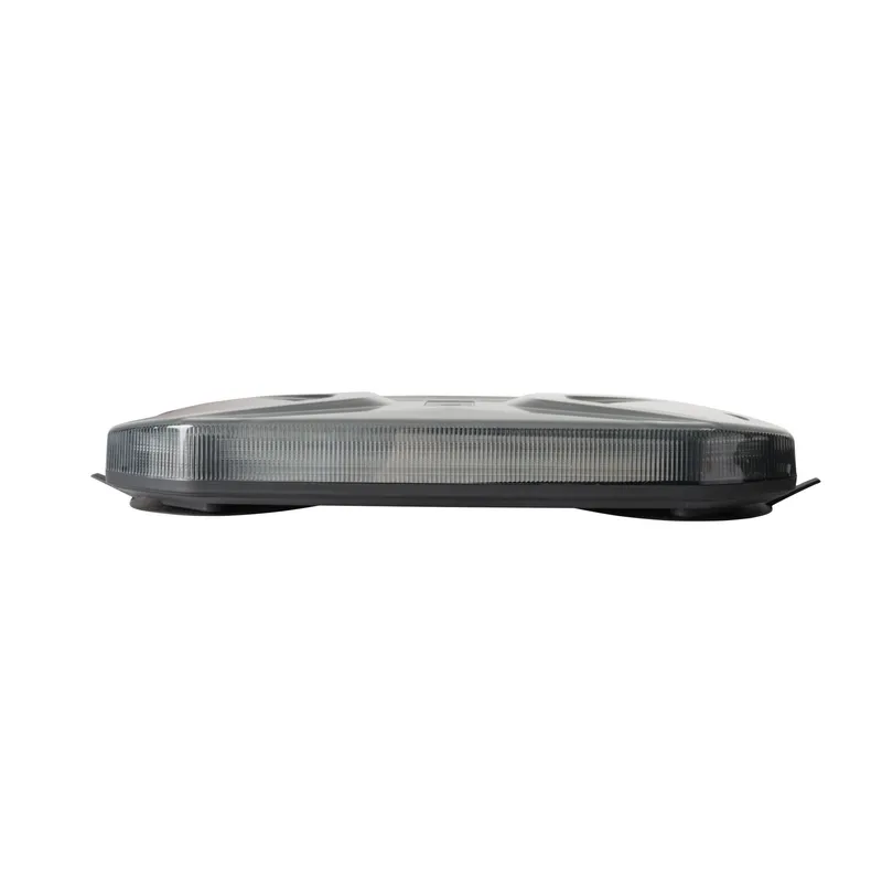 LED аварийна лампа 30W, 68 LED, 20 режима, магнитен монтаж с вендузи, E-Mark E9/E57, R65, IP67, 12–24V, оранжева светлина, опушен корпус - 4