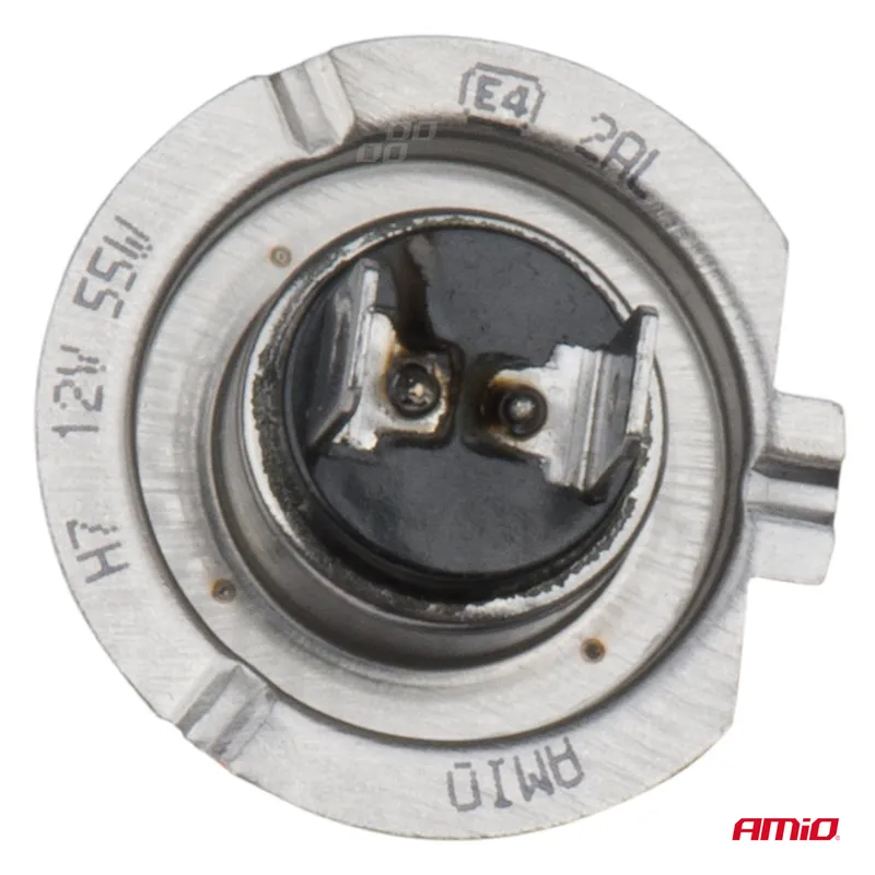 1 брой халогенна крушка H7 12V 55W с UV филтър Super White E4 - 4