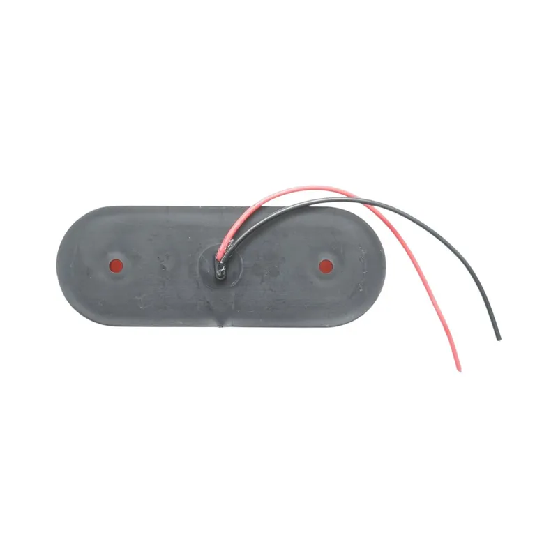 Овален LED габарит 12-24V, оранжев, 24 LED с неон ефект, 115 x 44 мм - 4