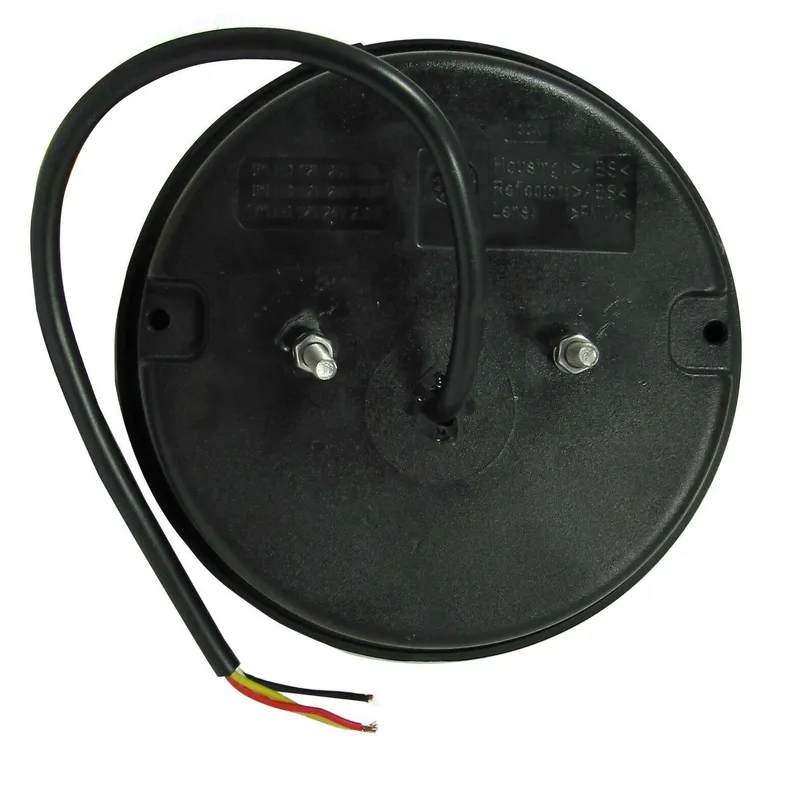 Комплект LED Светодиодни Стопове с Неон Ефект, Кръгли, Тип Хамбургер 12V-24V, E4, Ø14 см - 4