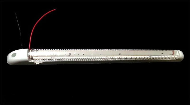LED Интериорна Лампа, Тръба, 40см, Бяла Светлина, 12V, За Автомобил, Бус, Камион и др. - 4