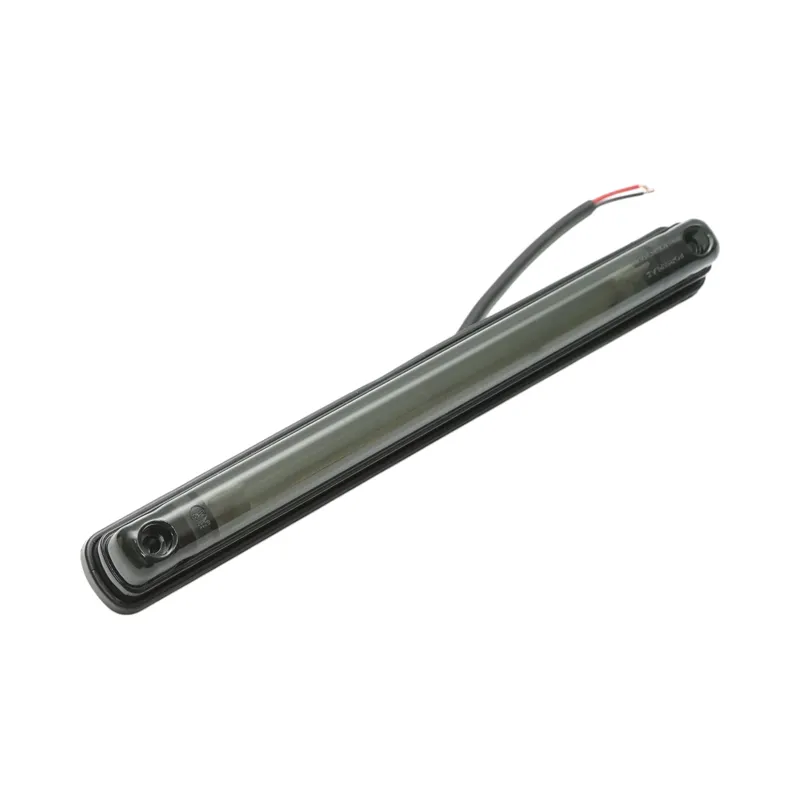 Червен LED габарит/контурна светлина – Опушен 6 Диода 24V 240 mm - 4