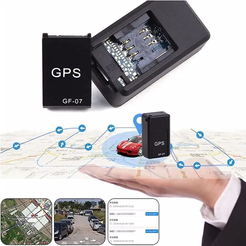 Мини черен GPS тракер за проследяване и подслушване в реално време със СИМ карта и слот за Mini TF card - 4