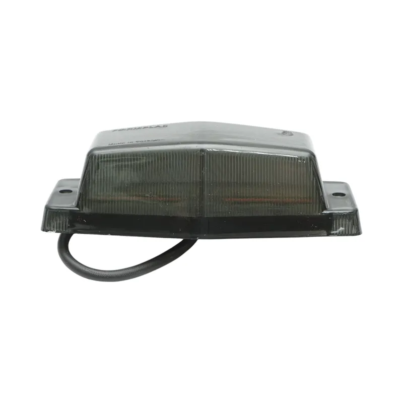 Стационарна LED Габаритна лампа с 2 светлини - Жълто/Бяло Опушен 24 диода 24V - 4