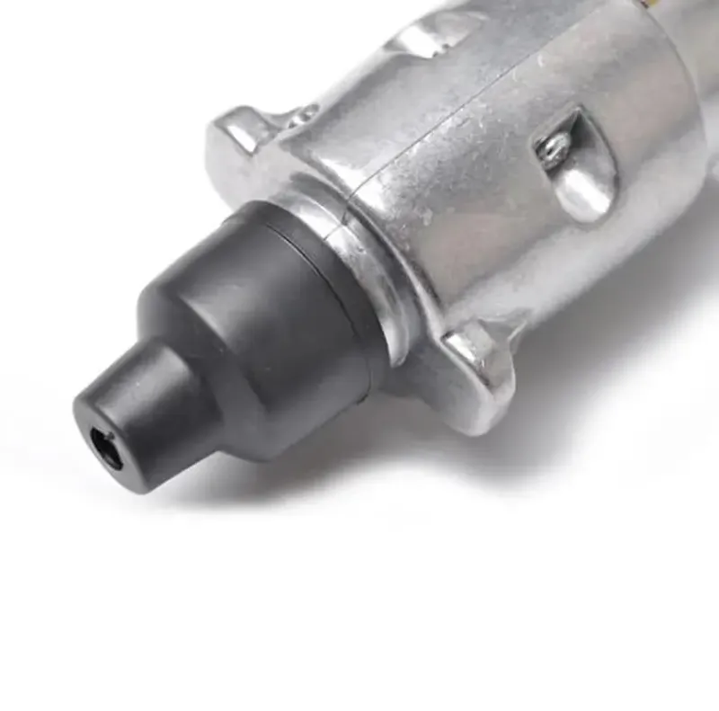 Букса за ремарке метална 7 пина 12V мъжка - 4