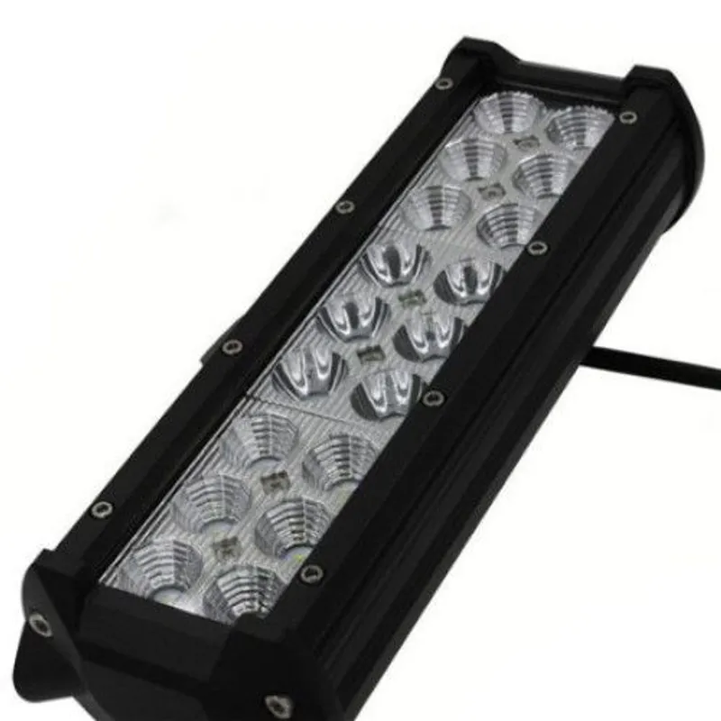 Универсален 54W Лед LED Халоген Фар Работна Лампа 12V - 24V с Комбинирана Светлина за автомобил офроуд бус ван камион - 4