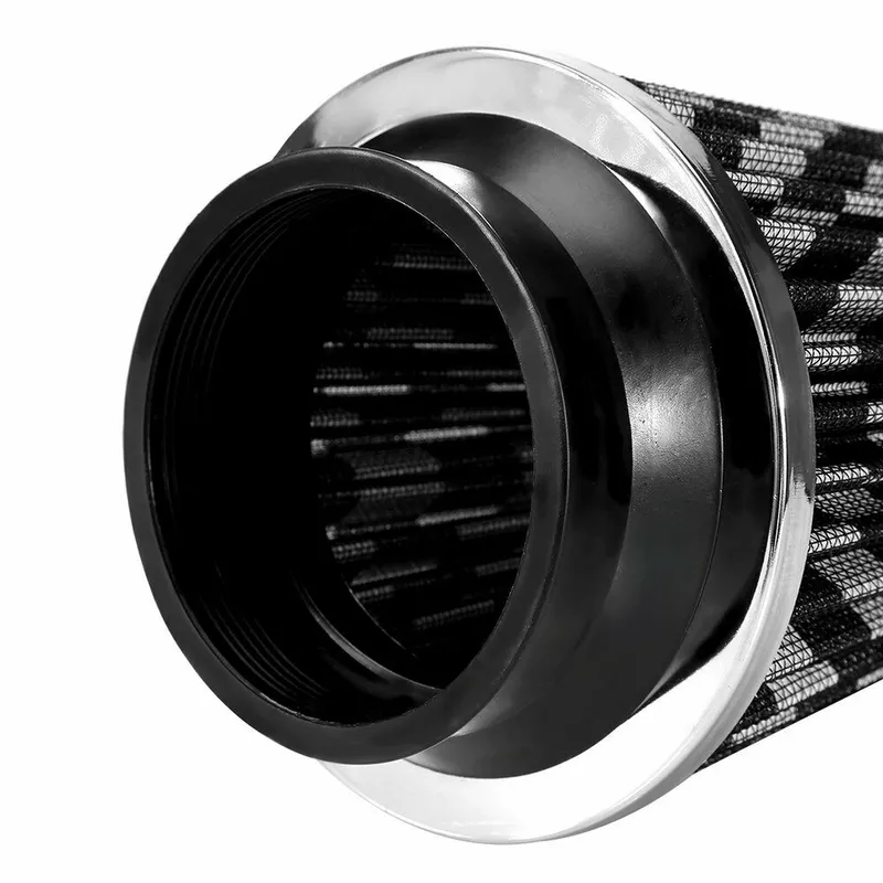 155mm Въздушен Филтър Универсален Спортен Карбон Хром За Автомобил Конус - 4