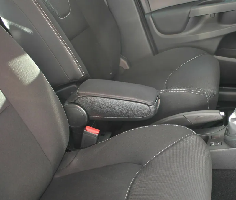 Нов Подлакътник, Барче за автомобил за Рено Клио Renault Clio 4 2012+ Текстил с черно текстилно покритие - 4