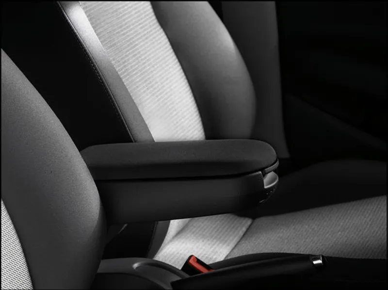 Нов Подлакътник, Барче за автомобил за Сеат Ибиза Seat Ibiza 2002-2008 Cordoba Кордоба с черно текстилно покритие - 4