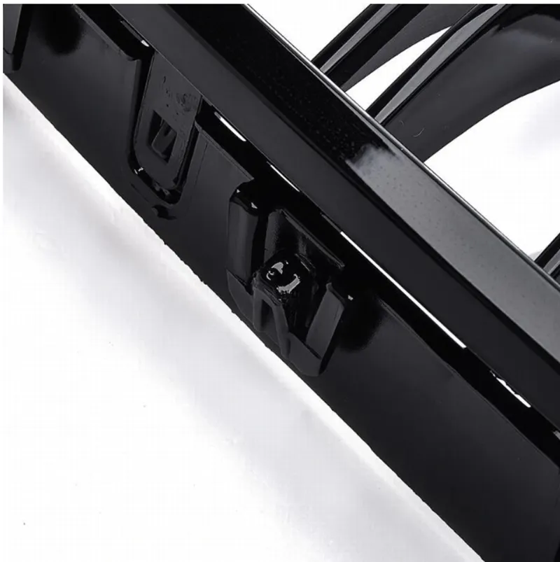 Двойни Бъбреци Решетки За BMW F10 F11 Черен Гланц Лак М5 Тип След 2010 - 4
