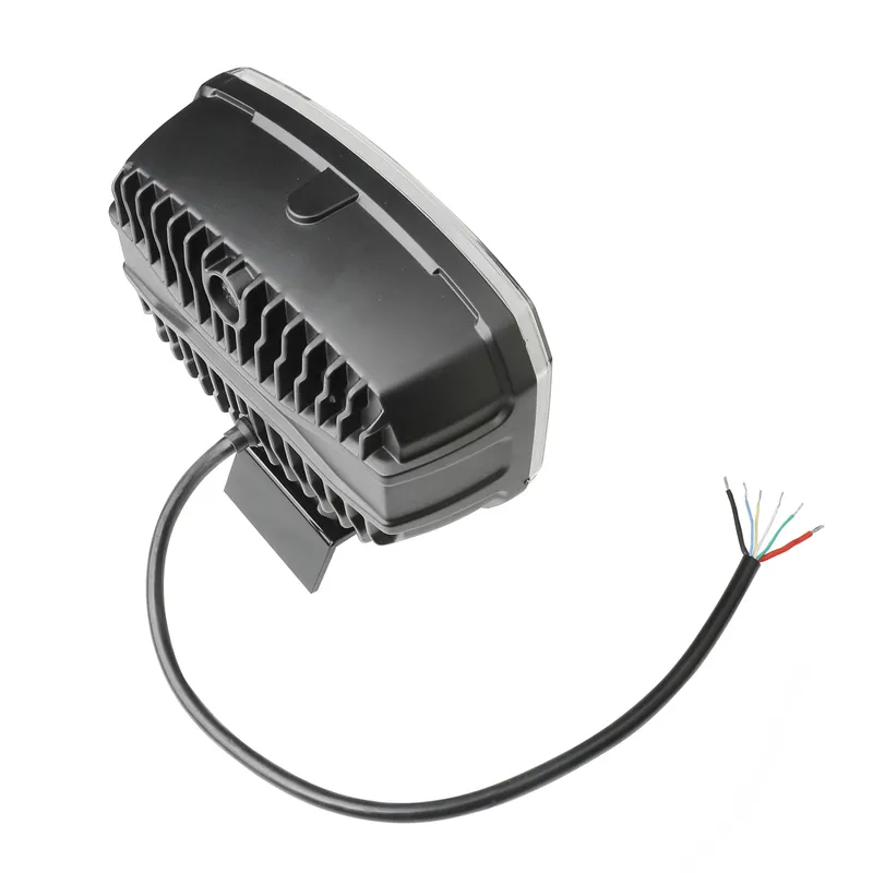 LED комбиниран халоген Flexzon 12–24V, 175W, 11000 lm, оранжев/бял DRL и аварийна блиц светлина с 4 режима, E-mark, IP67/69K - 4