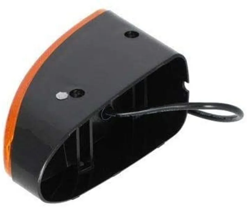 21W Лед LED Сигнална Лампа Мигач Аварийна Оранжева Светлина AGCO John Deere - 4