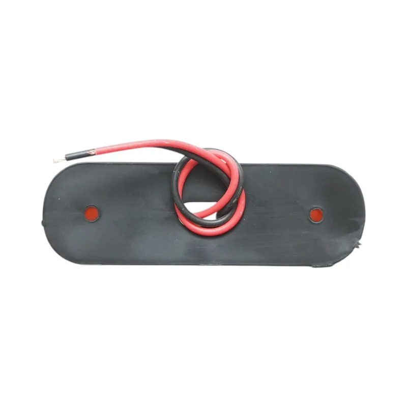 Жълта LED Габаритна светлина / Маркер - 3 диода 12V-24V - 4