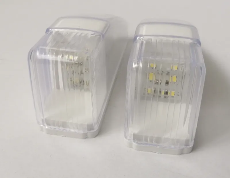 ЛЕД LED Светодиоден бял габарит за кабина на камион 12V - 24V за таван 14 х 4 х 6 cm - 4