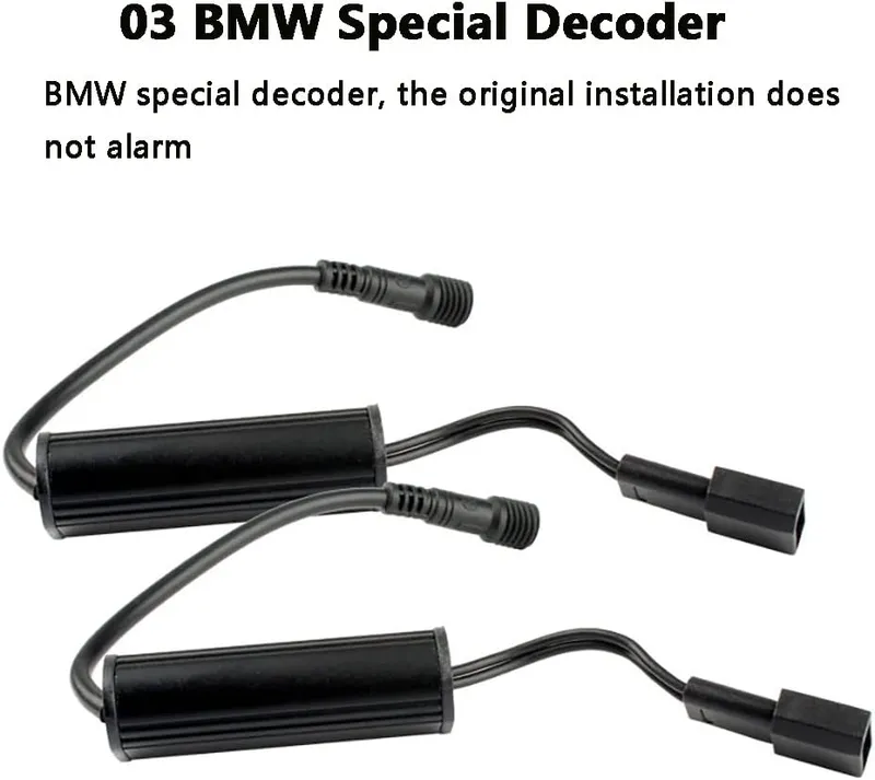 Комплект LED Angel Eyes крушки за BMW – CANBUS, бяла светлина, Plug & Play - 4